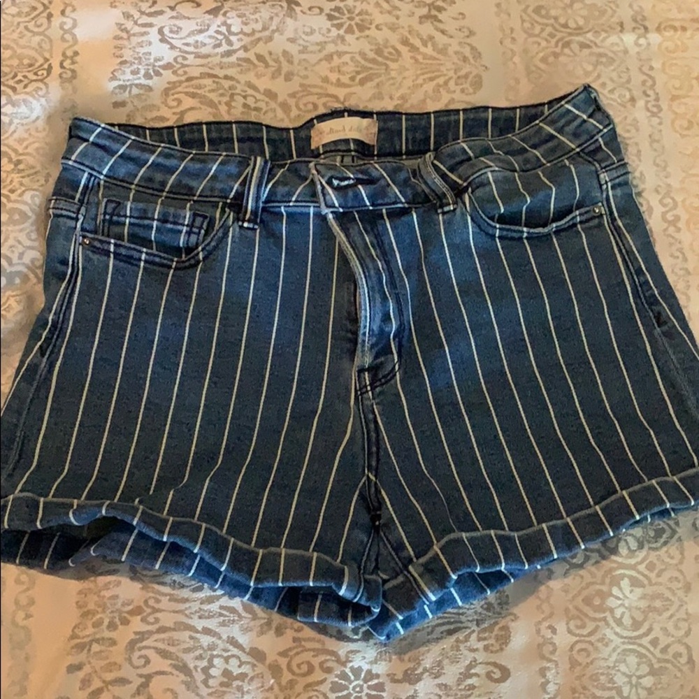 High rise shorts